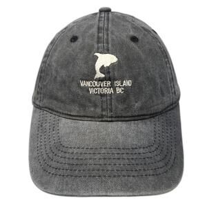 Initial Attraction Baseball Cap Gray OSFM Vancouver Island Victoria BC Orca Hat
